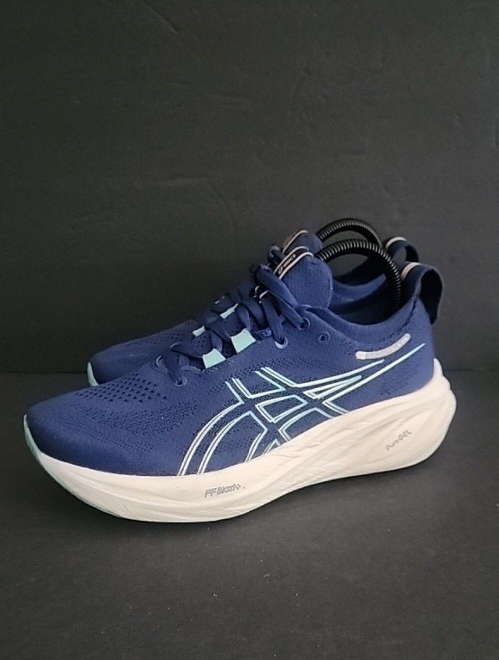 Asics Gel-Nimbus 26 Blue Running Shoes Womens Size 7.5